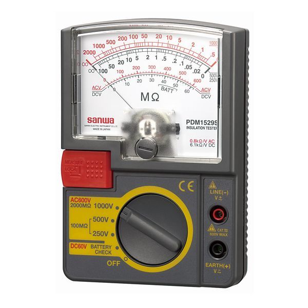 三和電気計器 絶縁抵抗計 PDM1529S