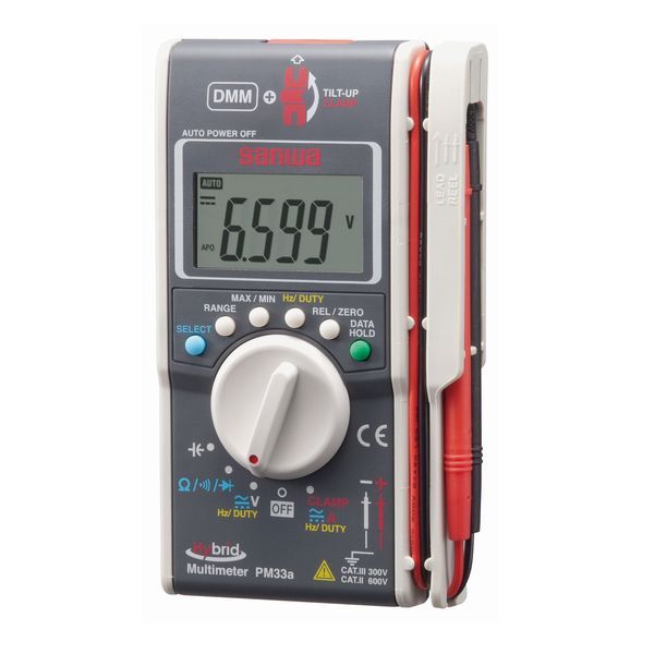 三和電気計器 ハイブリッドミニ DMM+クランプメータ PM33A