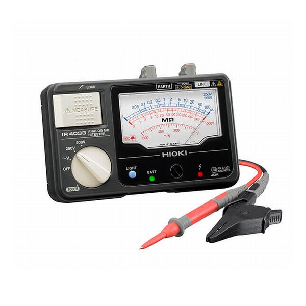 日置電機 メグオームハイテスタ(3レンジ・L9788-11付) IR4033-11