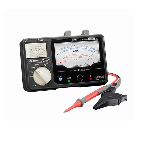 日置電機 メグオームハイテスタ(4レンジ・L9788-11付) IR4041-11