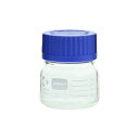 柴田科学 ネジ口ビン 広口 セーフティコート 青キャップ付 250mL 10個入 017250-0250A(4)
