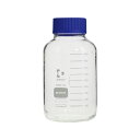 柴田科学 ネジ口ビン 広口 セーフティコート 青キャップ付 2L 017250-02000
