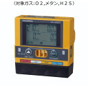 新コスモス電機 マルチ型ガス検知器 対象ガス:O2、メタン、H2S XA-4300-2KHS
