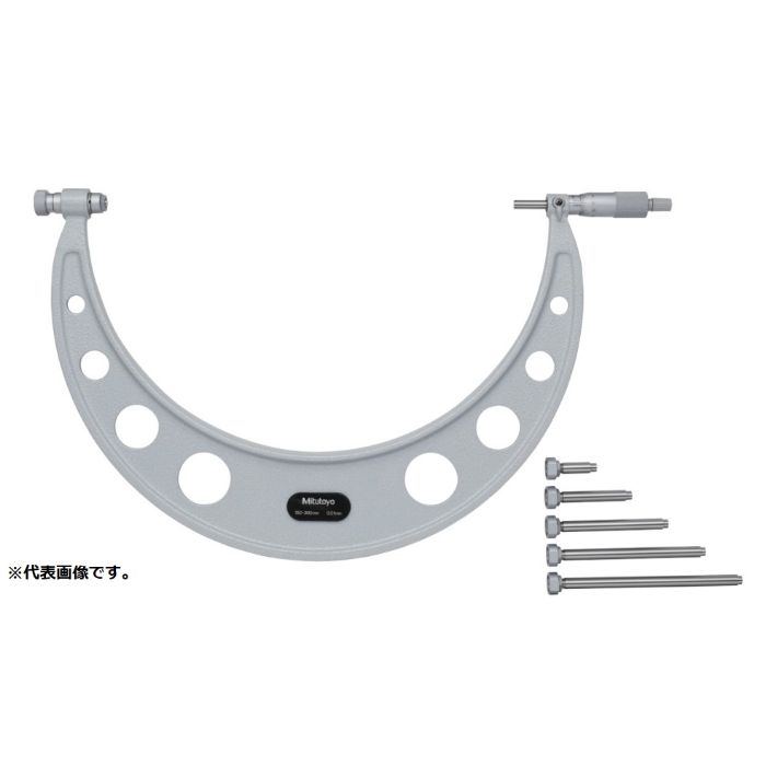 株式会社ミツトヨ 替アンビル式マイクロメータ/104-143 OMC-500 メーカー校正付き