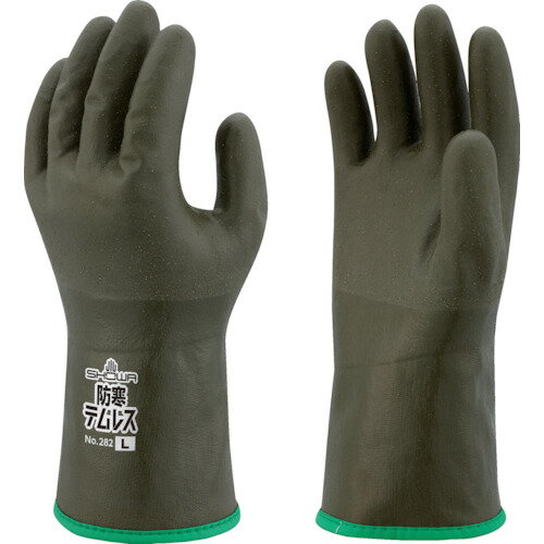 SHOWA 防寒手袋 No282防寒テムレス オリーブグリーン Lサイズ NO282LOG
