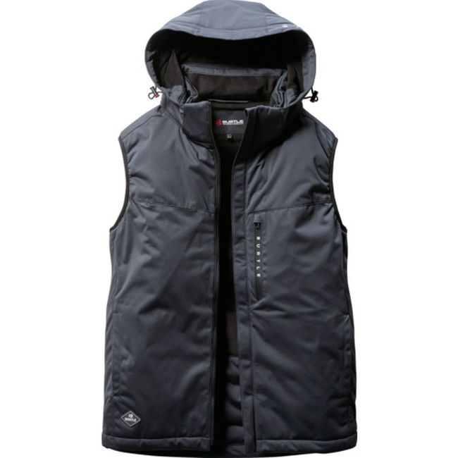 BURTLE ストレッチフーディ防寒ベスト 3264-13-XLデューク