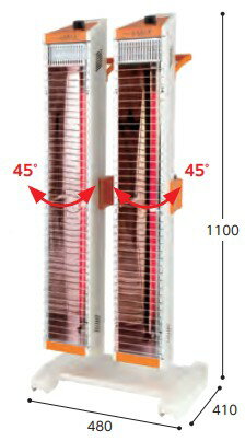 スイデン 遠赤外線ヒーター SEH-30A-2