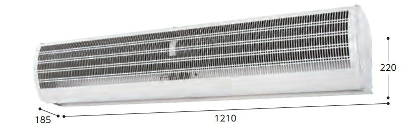 ナカトミ エアーカーテン N1200-AC