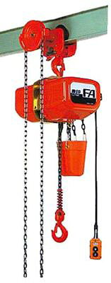 象印　ギヤードトロリ式電気チェーンブロック FAG-0.5-6M 2P200V (FAG-00560)