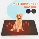 ペットマット 犬 猫 ペット用ホットカーペット 加熱パッド電気ヒーター ヒーターマット ペットマット クッション 加熱パッド ヒーター 暖房器具 45×45cm パネルヒーター 洗える 冬 ペット用ヒーター 足元 暖かい ペット あったか マット ペット用品