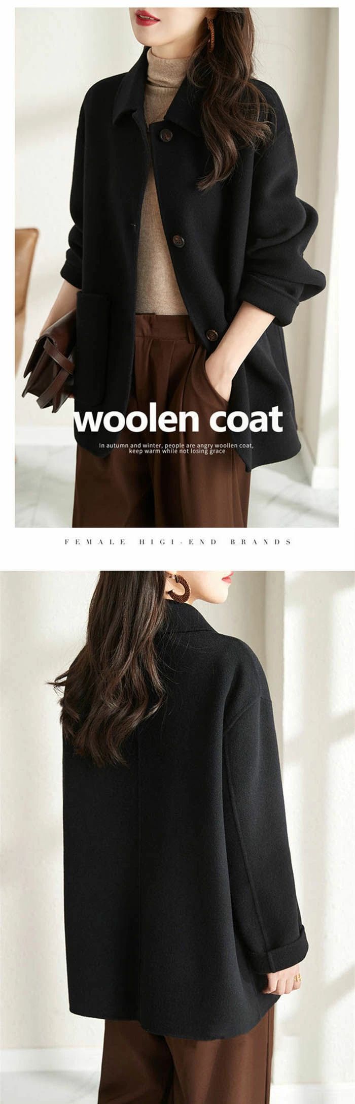 チェスターコート コート ジャケット ショートコート レディース 秋 長袖 無地 ゆったり ショート丈 コート 抜け感 シンプル 体型カバー 通勤 アウター オフィス 気質 アウター ゆるシルエット おしゃれ プレゼント 敬老の日 母 秋 冬 春 暖かい 20代 30代 40代 50代