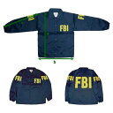 在庫販売 MIL-FORCE ミルフォース ウィンドブレーカー FBI 連邦捜査局