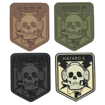 在庫販売 HAZARD4 ハザード4 skull スカルパッチ ドクロ 日本正規品