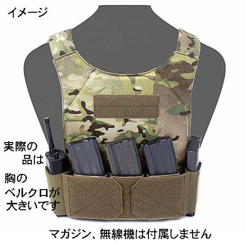 【送料無料】在庫販売 実物 WARRIOR ASSAULT SYSTEMS WAS Covert Plate Carrier 薄型軽量プレートキャリア 両サイドM4マグポーチ各2個 脱着可能な3連M4マグ付 W-EO-CPC-MK1