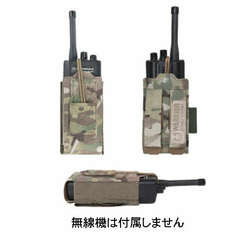 在庫販売 実物 WARRIOR ASSAULT SYSTEMS WAS ウォーリア レーザーカット ADJUSTABLE ラジオポーチ 無線機ポーチW-LC-ARP
