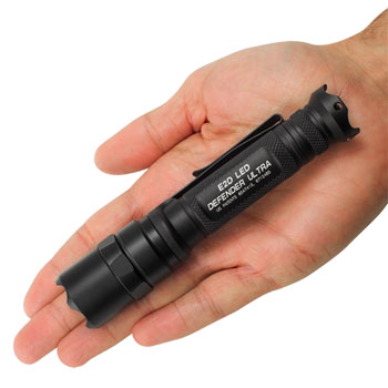 在庫販売 日本正規品 SUREFIRE シュアファイア 1000ルーメン E2DL ディフェンダーウルトラ E2DLU-A-BK