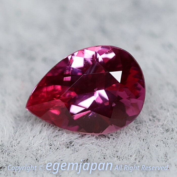 ルビー 非加熱ルビー 0.48ct　日独宝石研究所鑑別書