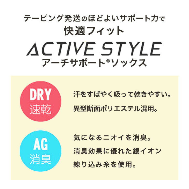 新作 STK501 Active Style アクティブスタイル スニーカー丈 レディースソックス スポーツソックス ランニングソックス スニーカーソックス スポーツ靴下 4足までゆうパケット便可能