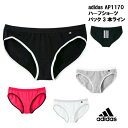 ★在庫限りで終了★【adidas women】AP1170 adidas アディダス ビッグロゴ ハーフショーツ グンゼ アディダス スポーツ ランニング ヨガ