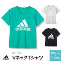 楽天エッグアンドリバー★在庫限りで終了★【adidas boys】APC45 ドライTシャツ【グンゼ】ボーイズAPC4575 APC4580 APC4585 adidas アディダス Tシャツ gunzeスポーツ サッカー 150cm 160cm 170cm BOYS 小学生男子 中学生男子 男の子 合宿 野外活動 着替え 2枚までゆうパケット便可能