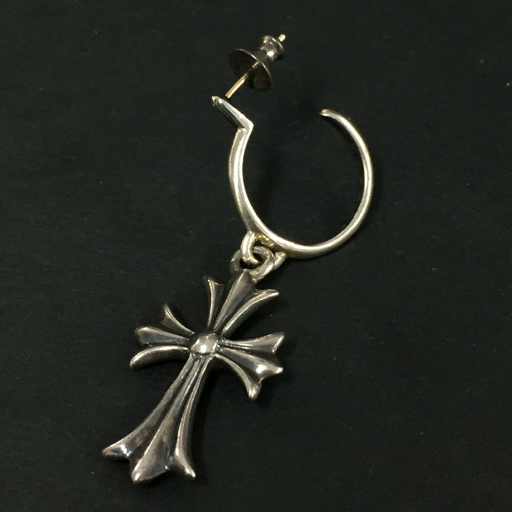 Chrome Hearts クロムハーツ SV925 5g タイニーCHクロス フープ ピアス インボイス...