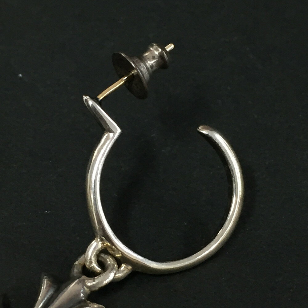 Chrome Hearts クロムハーツ SV925 5g タイニーCHクロス フープ ピアス インボイス...