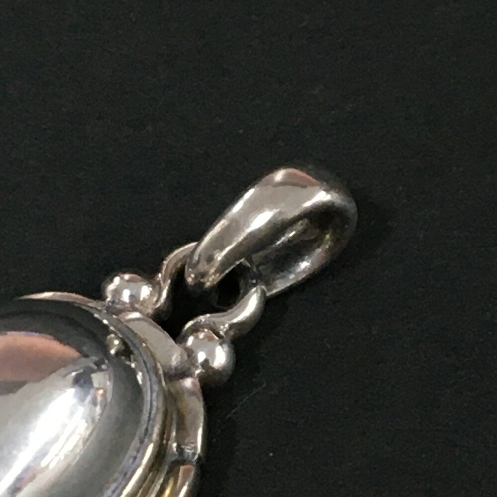 EGOトレード楽天市場店のGeorg Jensen ジョージジェンセン 2001 ヘリテージ コレクション SV925 イヤー ペンダント ネックレス トップ 7.0g　シルバー/ZS0013【中古】｜アングル2