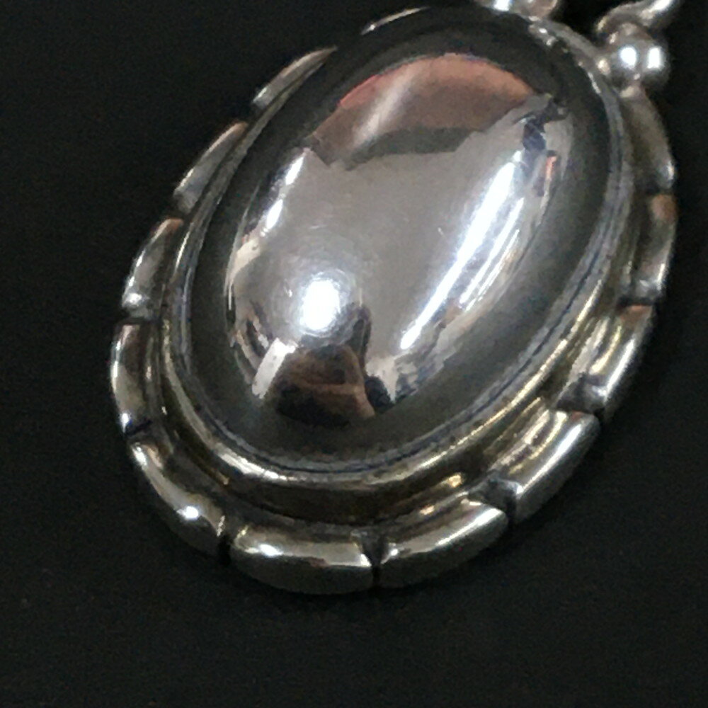EGOトレード楽天市場店のGeorg Jensen ジョージジェンセン 2001 ヘリテージ コレクション SV925 イヤー ペンダント ネックレス トップ 7.0g　シルバー/ZS0013【中古】｜アングル3