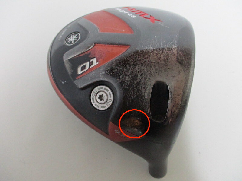 【中古】　ヤマハ　YAMAHA　RMX　inpres　01　9.5°　ヘッドカバー付き　ヘッド単品