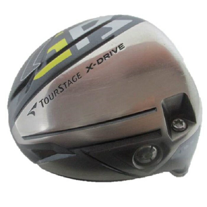 【中古】　ブリヂストン　BRIDGESTONE　TOURSTAGE　X-DRIVE　GR　9.5°　ヘッドカバー＆レンチ付き　ヘッド単品 ■メーカー：BRIDGESTONE ■モデル：TOURSTAGE X-DRIVE GR ■利き腕：右利き用 ■番手：1W ■ロフト：9.5° ■総重量：189.6g ■付属品：ヘッドカバー (剥がれあり)／レンチ ■状態：中古（画像にてご確認下さい） &#9830;ご質問・ご不明な点がありましたら、お気軽にお問合せ下さい。