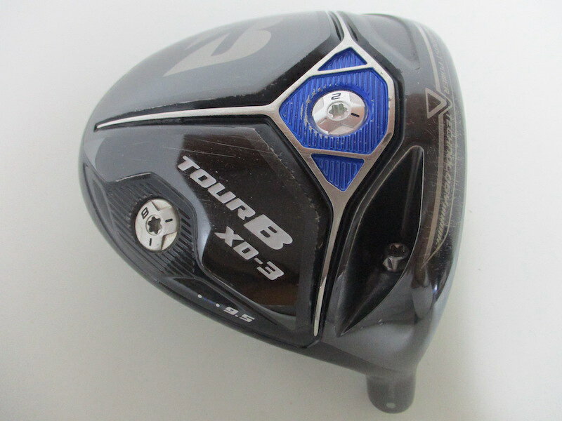 【中古】　ブリヂストン　BRIDGESTONE　TOUR　B　XD-3　9.5°　ヘッドカバー＆レン...