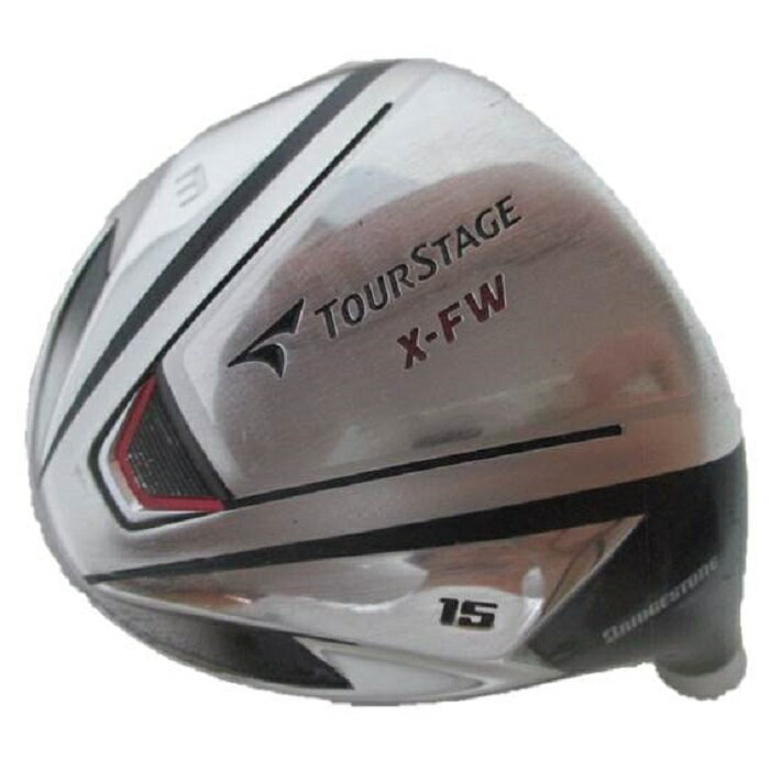 【中古】　ブリヂストン　BRIDGESTONE　TOURSTAGE　X-FW　3W　15°　ヘッドカバー付き　ヘッド単品 ■メーカー：BRIDGESTONE ■モデル：TOURSTAGE X-FW ■利き腕：右利き用 ■番手：3W ■ロフト：15° ■総重量：215.6g ■付属品：ヘッドカバー ■状態：中古（画像にてご確認下さい） &#9830;ご質問・ご不明な点がありましたら、お気軽にお問合せ下さい。