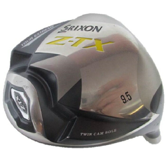 【中古】　DUNLOP　ダンロップ　SRIXON　Z-TX　9.5°　ヘッド単品 ■メーカー：DUNLOP ■モデル：SRIXON Z-TX ■利き腕：右利き用 ■番手：1W ■ロフト：9.5° ■総重量：194.9g ■付属品：なし ■状態：中古（画像にてご確認下さい） &#9830;ご質問・ご不明な点がありましたら、お気軽にお問合せ下さい。