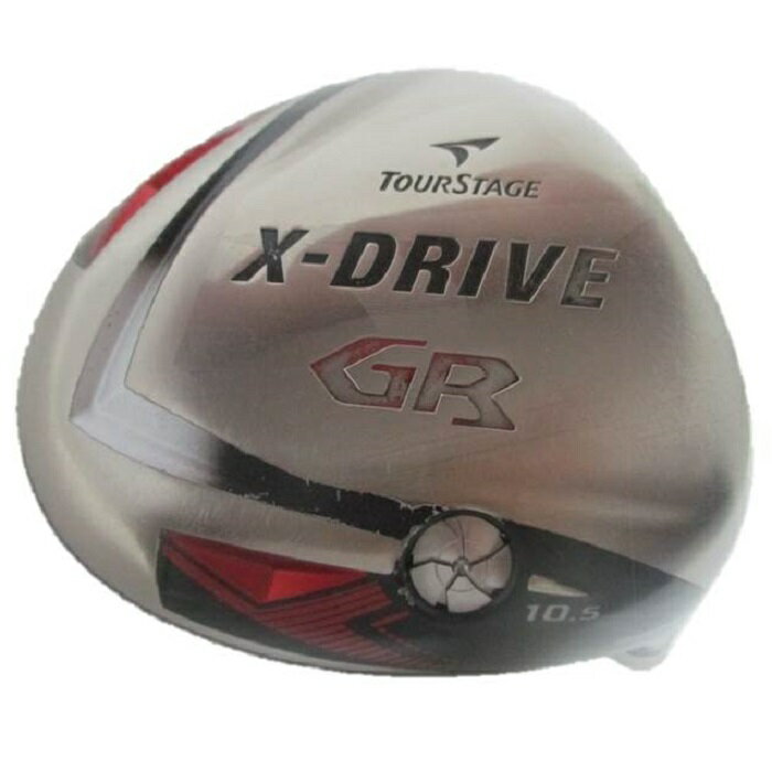 【中古】　ブリヂストン　BRIDGESTONE　TOURSTAGE　X-DRIVE　GR　10.5°　ヘッド単品 ■メーカー：BRIDGESTONE ■モデル：TOURSTAGE X-DRIVE GR ■利き腕：右利き用 ■番手：1W ■ロフト：10.5° ■総重量：196.5g ■付属品：なし ■状態：中古（画像にてご確認下さい） &#9830;ご質問・ご不明な点がありましたら、お気軽にお問合せ下さい。