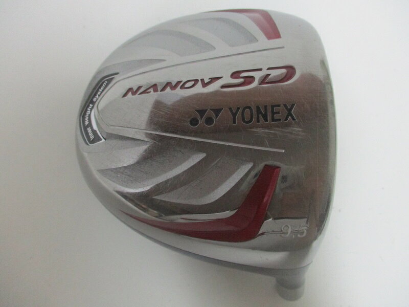 【中古】 ヨネックス YONEX NANOV SD 9.5° ヘッド単品