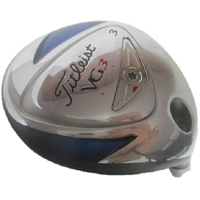 【中古】タイトリスト Titleist 2014 VG3 3W 15° 日本仕様 ヘッド単品 ■メーカー：Titleist ■モデル：VG3 (日本仕様) ■利き腕：右利き用 ■番手：3W ■ロフト：15° ■総重量：203.5g ■付属品：なし ■状態：中古（画像にてご確認下さい） ♦ご質問・ご不明な点がありましたら、お気軽にお問合せ下さい。