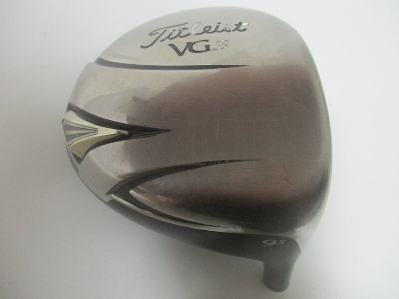 【中古】タイトリスト Titleist VG3 9.5° ヘッドカバー付き ヘッド単品