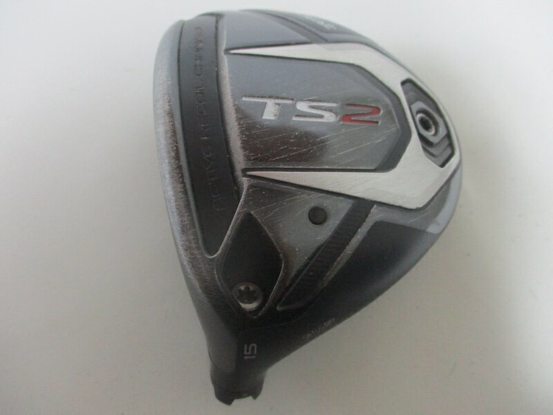 【中古】タイトリスト Titleist TS2 15° LH ヘッドカバー付き ヘッド単品