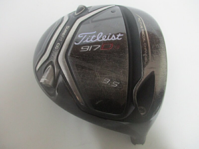 【中古】タイトリスト Titleist 917 D3 9.5° ウエイト付き 日本仕様 ヘッド単品