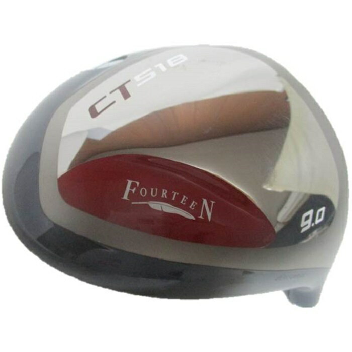 【中古】フォーティーン FOURTEEN 2018 CT 518 9° ヘッドカバー付き ヘッド単品／ ■メーカー：FOURTEEN ■モデル：CT 518 ■利き腕：右利き用 ■番手：1W ■ロフト：9° ■総重量：192.2g ■付属品：ヘッドカバー ■状態：中古（画像にてご確認下さい） ♦ご質問・ご不明な点がありましたら、お気軽にお問合せ下さい。