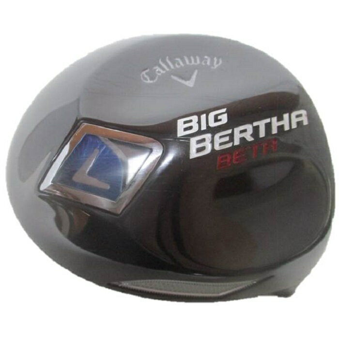 【中古】キャロウェイ Callaway ビッグバーサ ベータ BIG BERTHA BETA 9.5° ヘッド単品 ■メーカー：Callaway ■モデル：BIG BERTHA BETA ■利き腕：右利き用 ■番手：1W ■ロフト：9.5° ■総重量：189g ■付属品：なし ■状態：中古（画像にてご確認下さい） ♦ご質問・ご不明な点がありましたら、お気軽にお問合せ下さい。