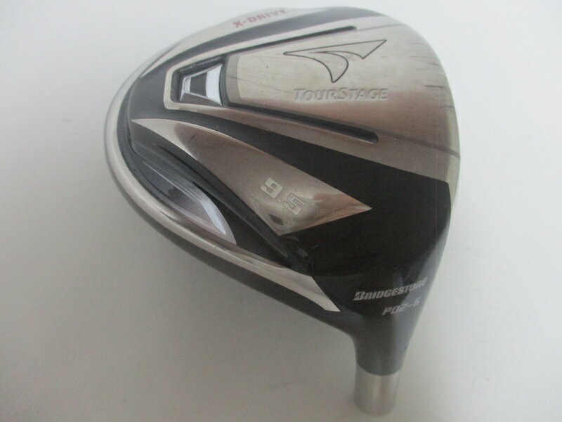 【中古】 ブリヂストン BRIDGESTONE TOURSTAGE X-DRIVE P02-6 9.5° ヘッド単品