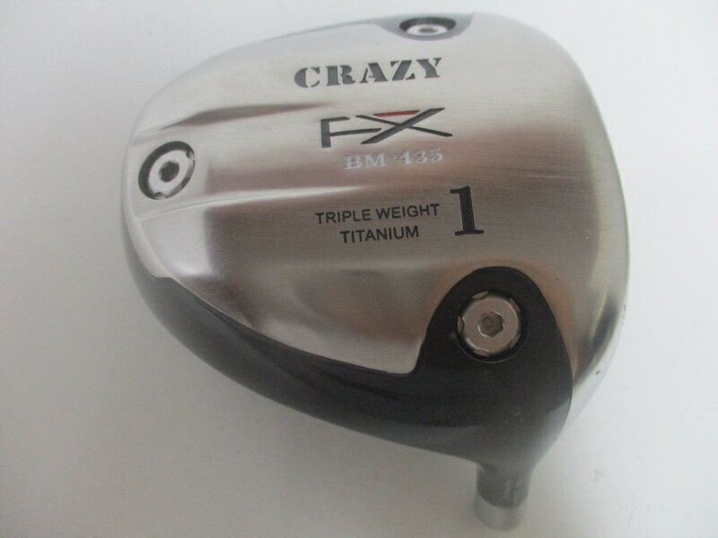 【中古】クレイジー CRAZY FX BM-435 8° ヘッド単品