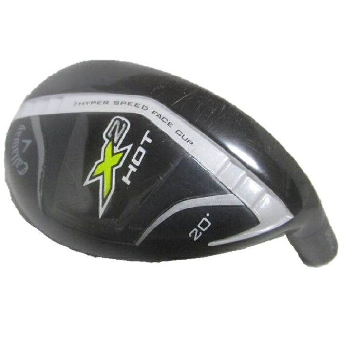 【中古】キャロウェイ Callaway X2 HOT PRO 20° ヘッド単品 ■メーカー：Callaway ■モデル：X2 HOT PRO ■利き腕：右利き用 ■番手：UT ■ロフト：20° ■総重量：241.1g ■付属品：なし ■状態：中古（画像にてご確認下さい） ♦ご質問・ご不明な点がありましたら、お気軽にお問合せ下さい。