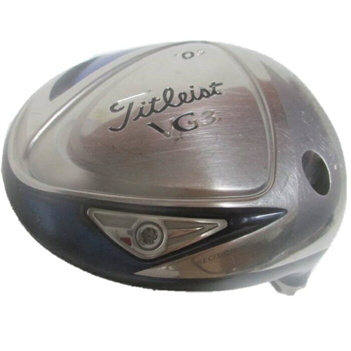 【中古】タイトリスト Titleist VG3 10.5° 日本仕様 ヘッド単品 ■メーカー：Titleist ■モデル：VG3 (日本仕様) ■利き腕：右利き用 ■番手：1W ■ロフト：10.5° ■総重量：187.3g ■付属品：なし ■状態：中古（画像にてご確認下さい） ♦ご質問・ご不明な点がありましたら、お気軽にお問合せ下さい。