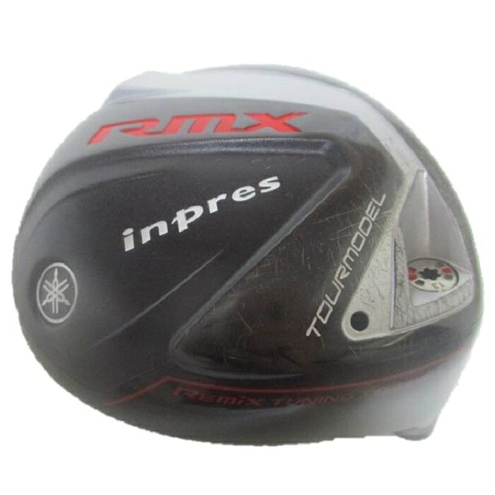 【中古】 ヤマハ YAMAHA inpres RMX TOUR MODEL 10° ヘッド単品 ■メーカー：YAMAHA ■モデル：inpres RMX TOUR MODEL ■利き腕：右利き用 ■番手：1W ■ロフト：10° ■総重量：196.1g ■付属品：なし ■状態：中古（画像にてご確認下さい） ♦ご質問・ご不明な点がありましたら、お気軽にお問合せ下さい。