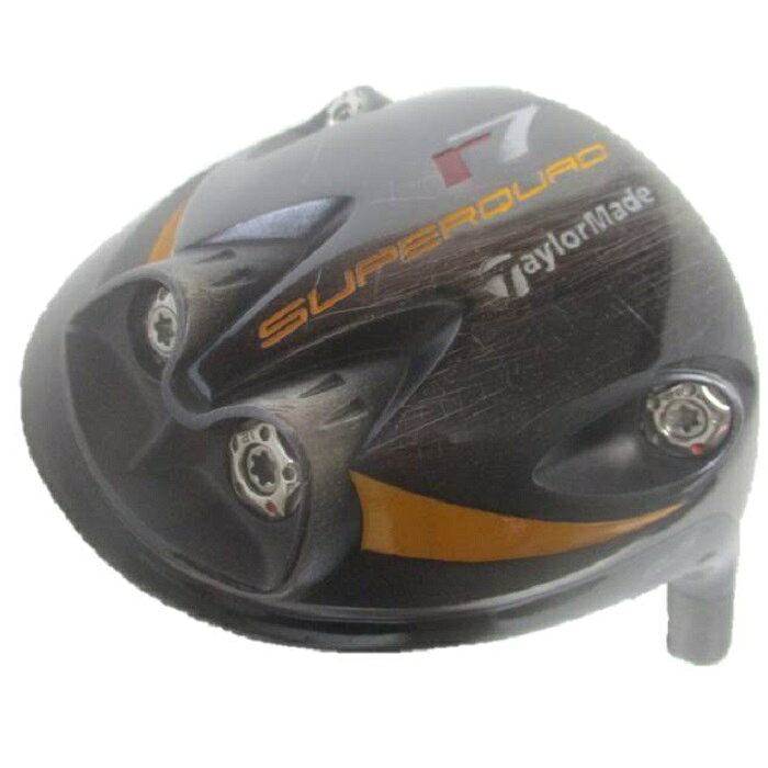【中古】テーラーメイド TaylorMade r7 SUPERQUAD 9.5° ヘッド単品 ■メーカー：TaylorMade ■モデル：r7 SUPERQUAD ■利き腕：右利き用 ■番手：1W ■ロフト：9.5° ■総重量：221.1g ■付属品：なし ■状態：中古（画像にてご確認下さい） ♦ご質問・ご不明な点がありましたら、お気軽にお問合せ下さい。