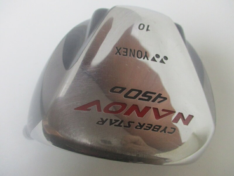 【中古】 ヨネックス YONEX CYBER STAR NANO V 450D 10° ヘッドカバー付き ヘッド単品
