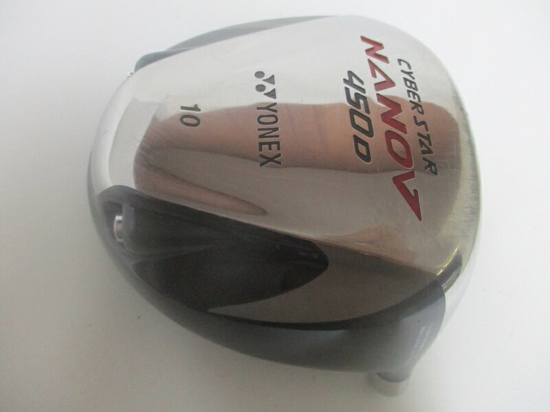 【中古】 ヨネックス YONEX CYBER STAR NANO V 450D 10° ヘッドカバー付き ヘッド単品