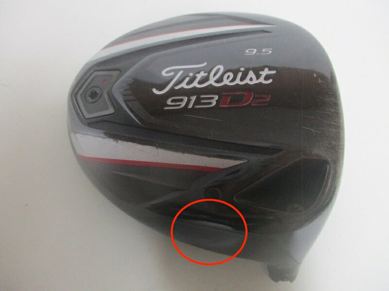 【中古】タイトリスト Titleist 913 D2 9.5° 日本仕様 ヘッド単品